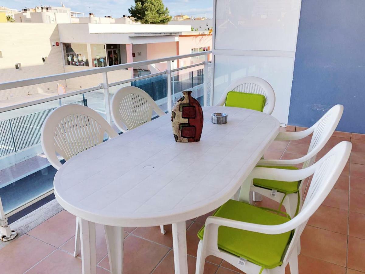 Luminoso apartamento con piscina en Playa Morro de Gos Oropesa del Mar Exterior foto